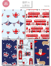 Craft Cotton Company Happy & Glorious Jubilee Fabric (2918)